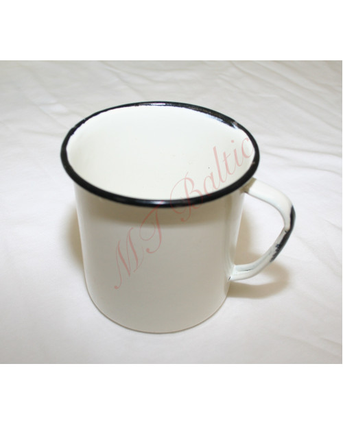 Metalinis emaliuotas puodelis 0,5 l